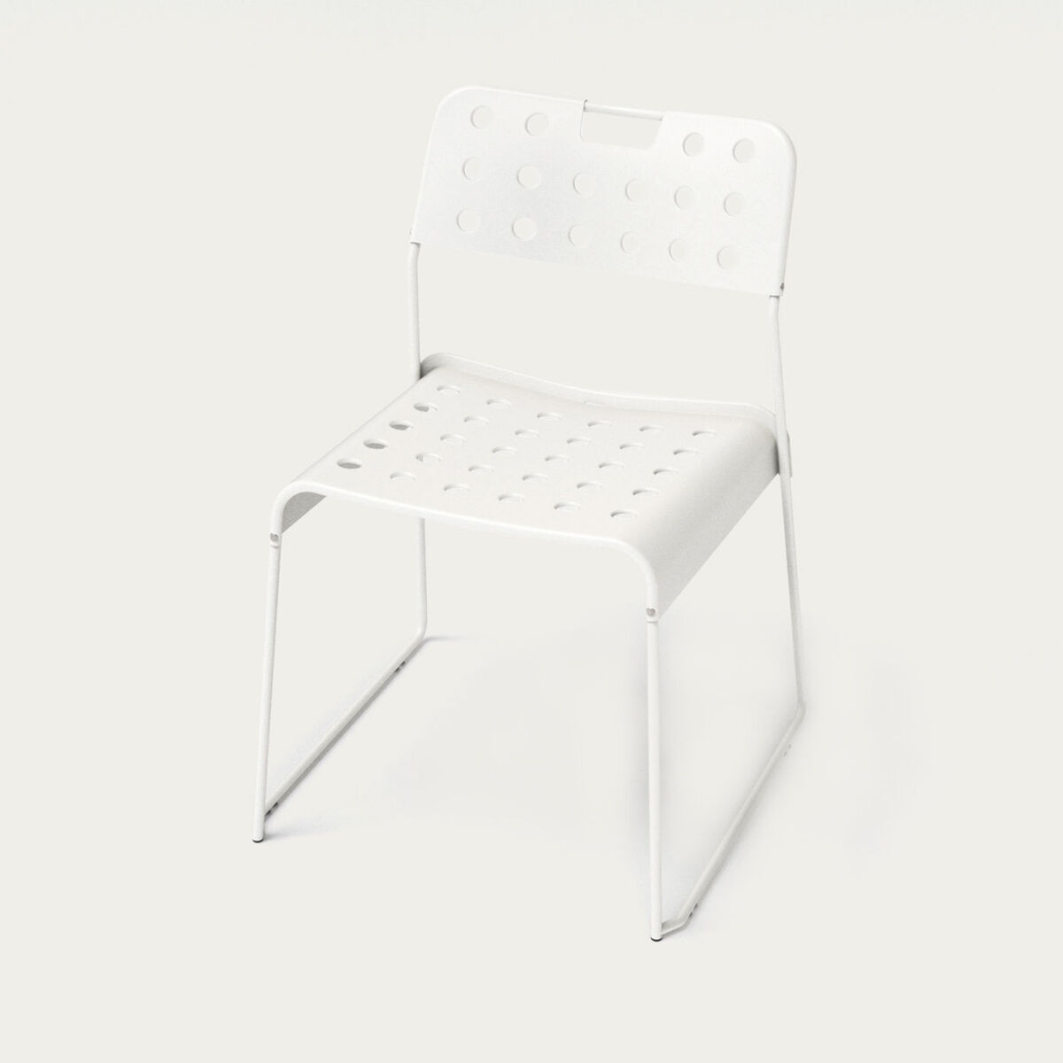 Pure White Omkstak Chair – image 1