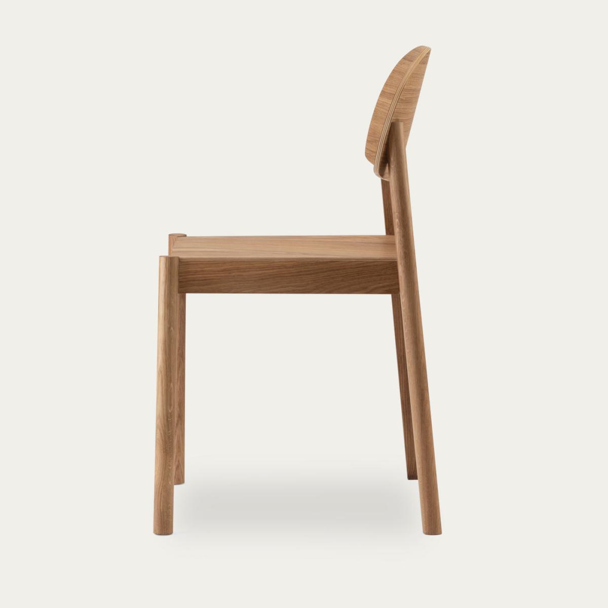 Natural Oil Citizen Chair with Oval Backrest – image 4