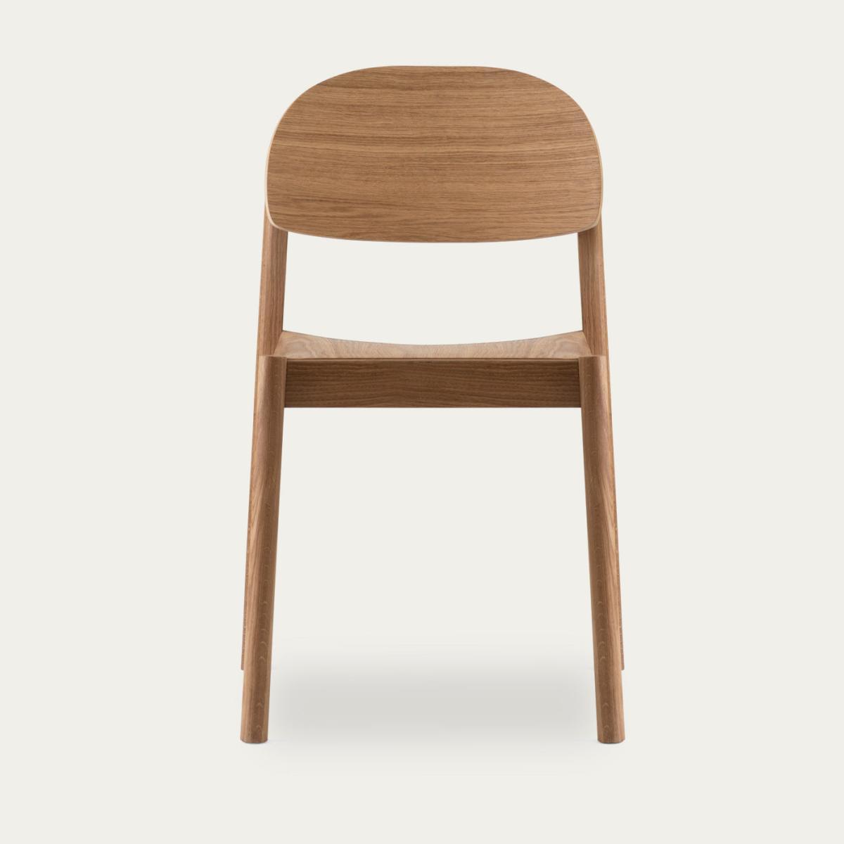 Natural Oil Citizen Chair with Oval Backrest – image 5