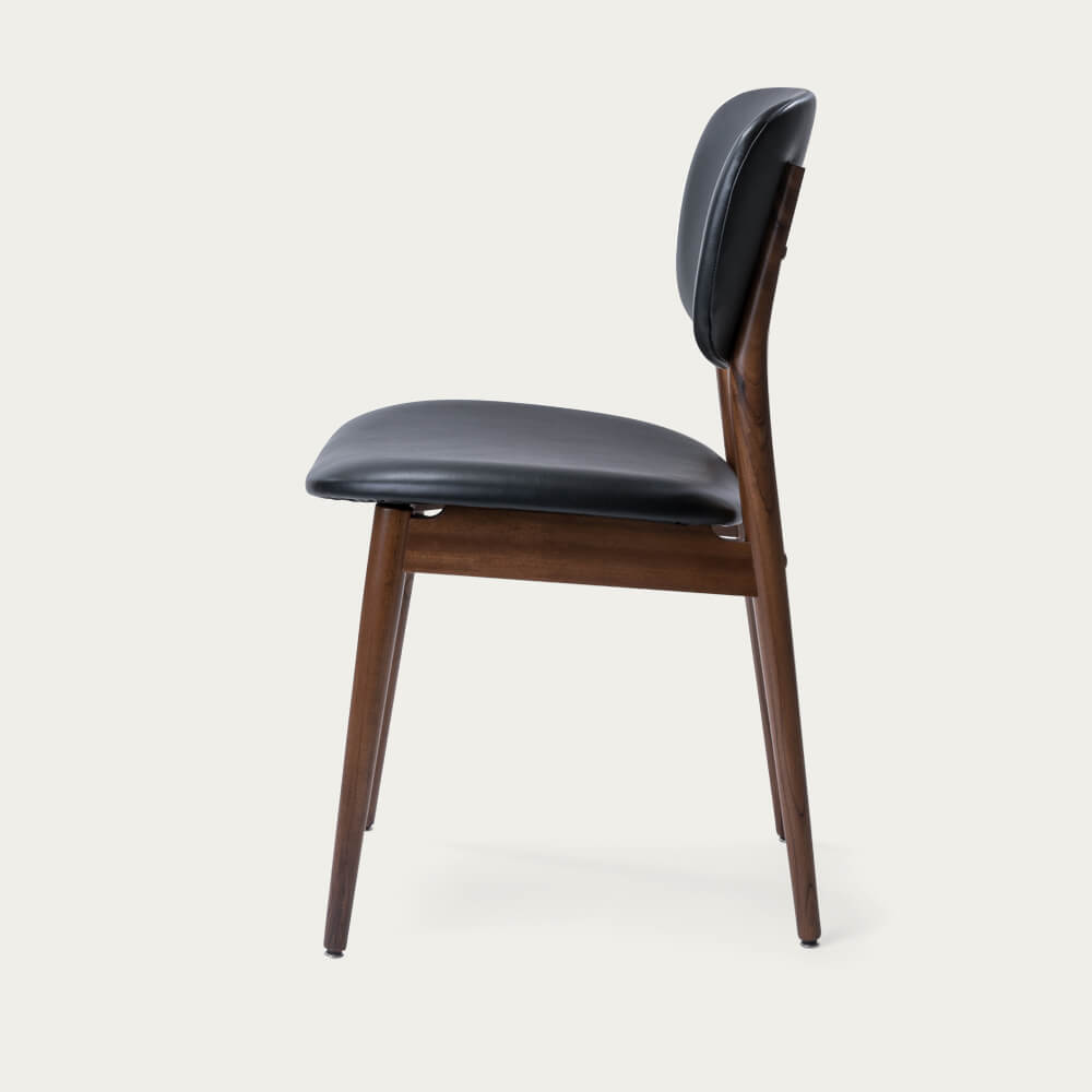 Black/Freijó Wood Behr Chair – image 6