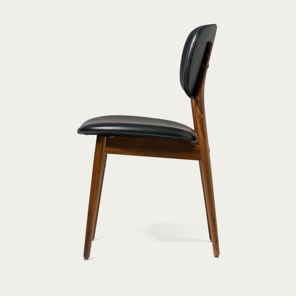 Black/Freijó Wood Behr Chair – image 7