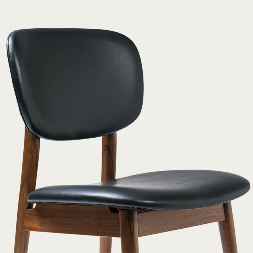 Black/Freijó Wood Behr Chair – image 8