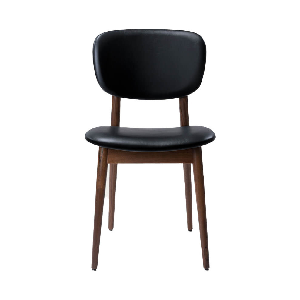 Black/Freijó Wood Behr Chair – image 2