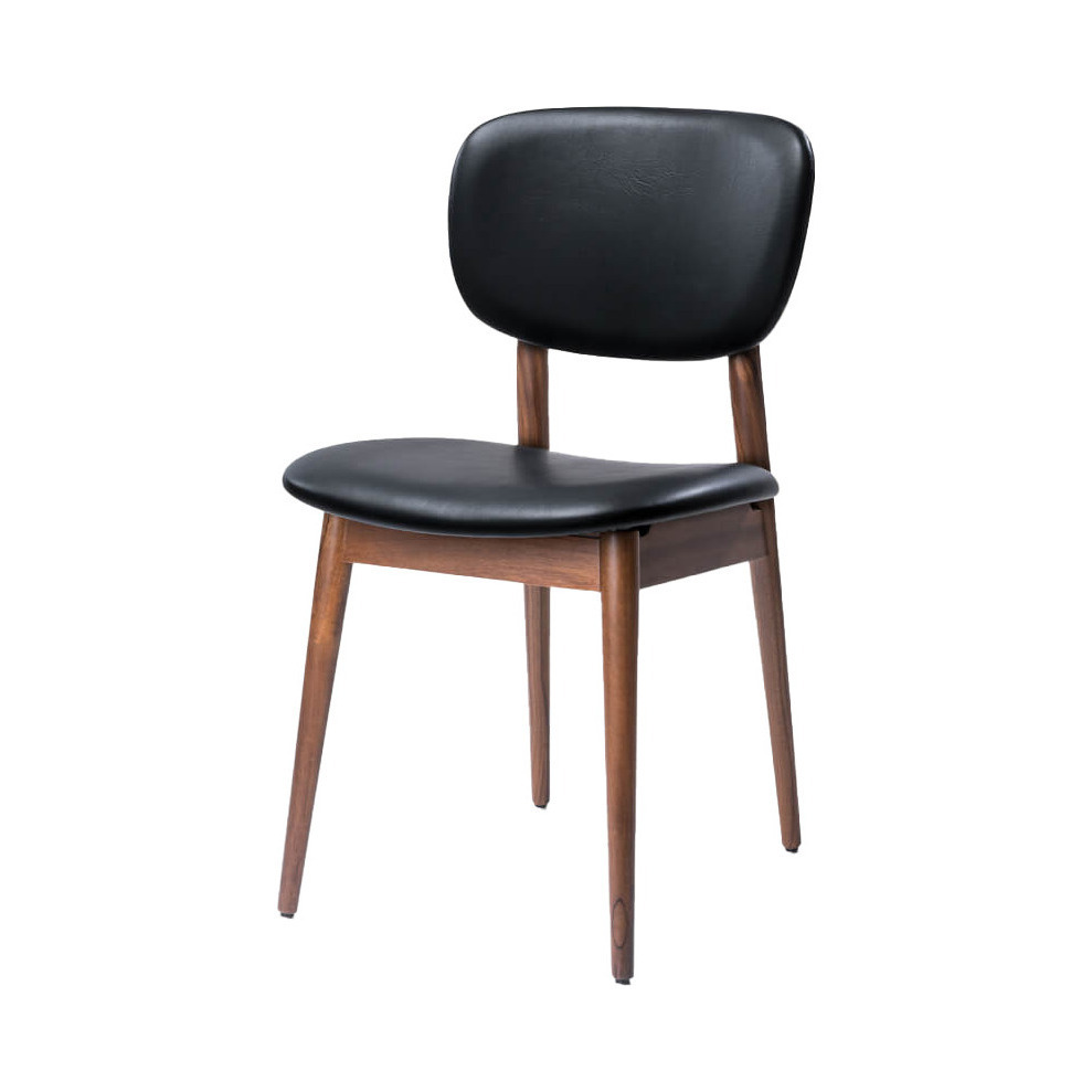 Black/Freijó Wood Behr Chair – image 1