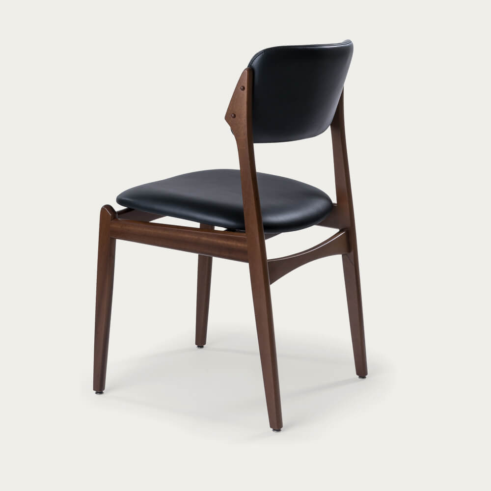 Black/Freijó Wood Forma Chair – image 5