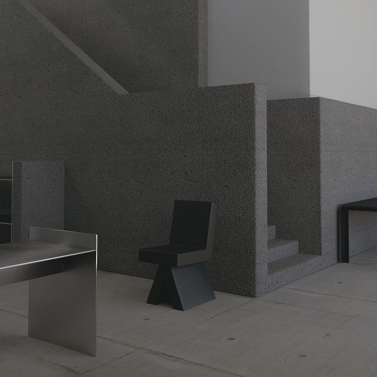 Black X-Chair – image 8