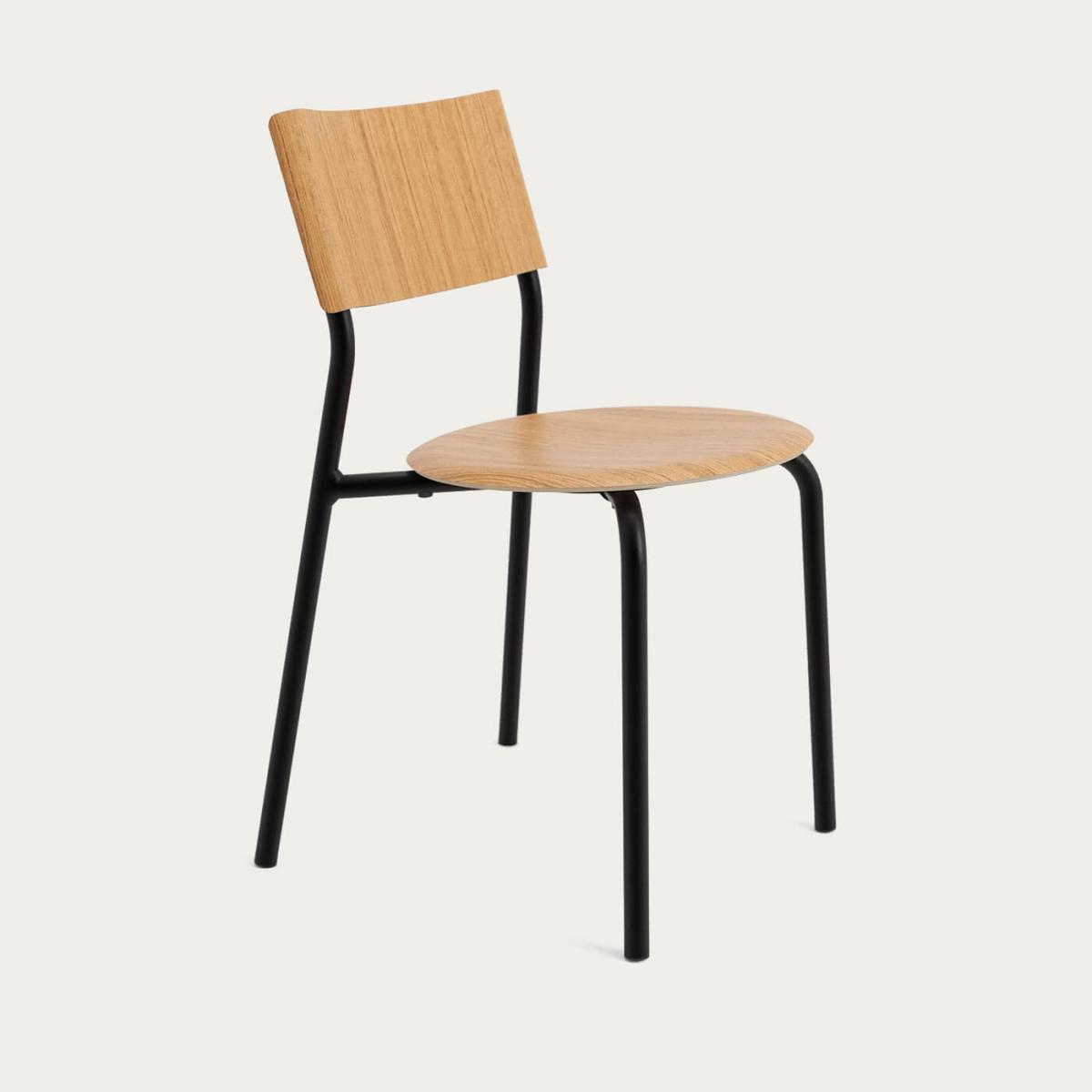 Oakwood/Graphite Black SSD Chair - Eco-Certified Wood