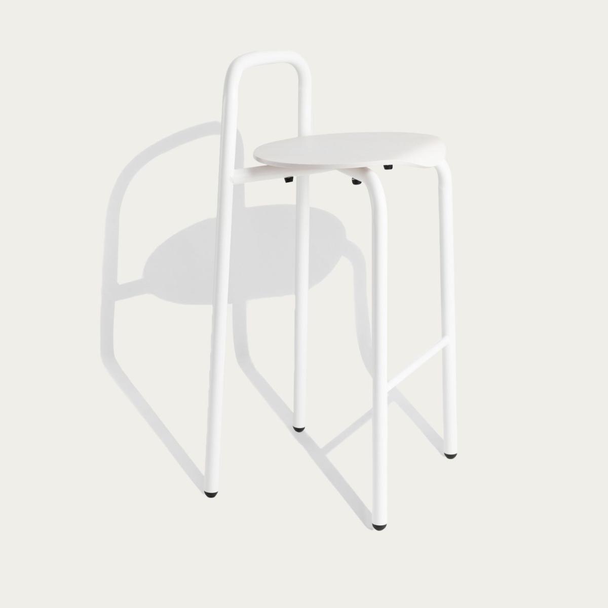 Lacquered White 32 Bar Chair - 2 – image 2