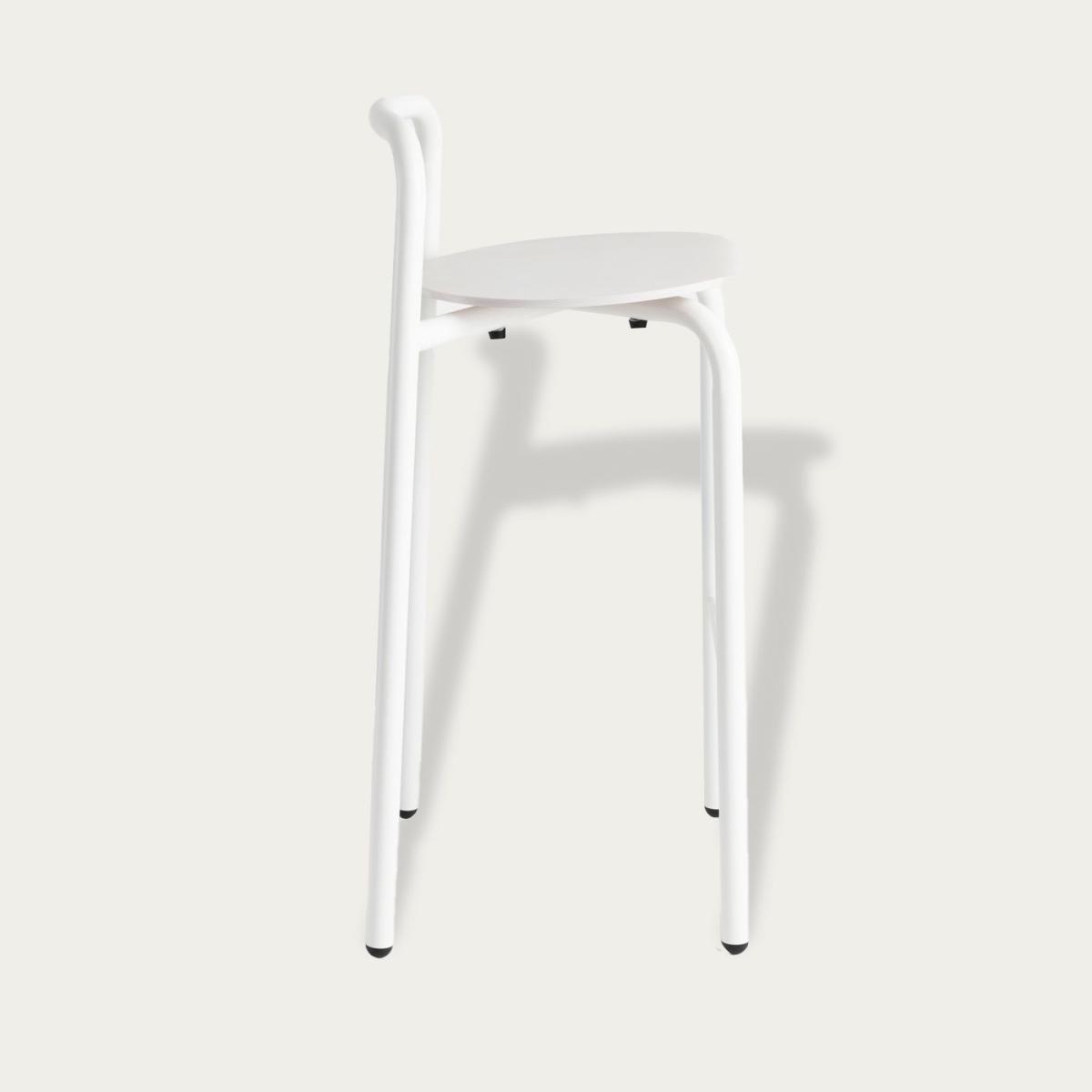 Lacquered White 32 Bar Chair - 2 – image 3