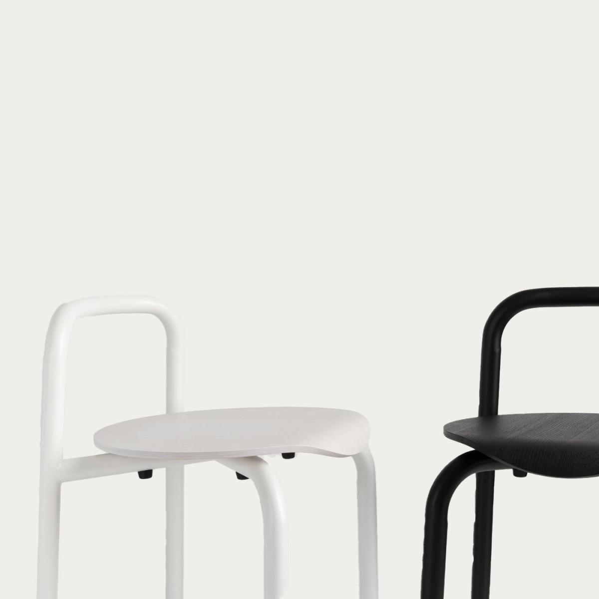 Lacquered Black 32 Chair - 2 – image 2