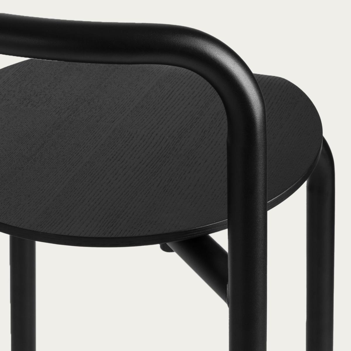 Lacquered Black 32 Chair - 2 – image 3