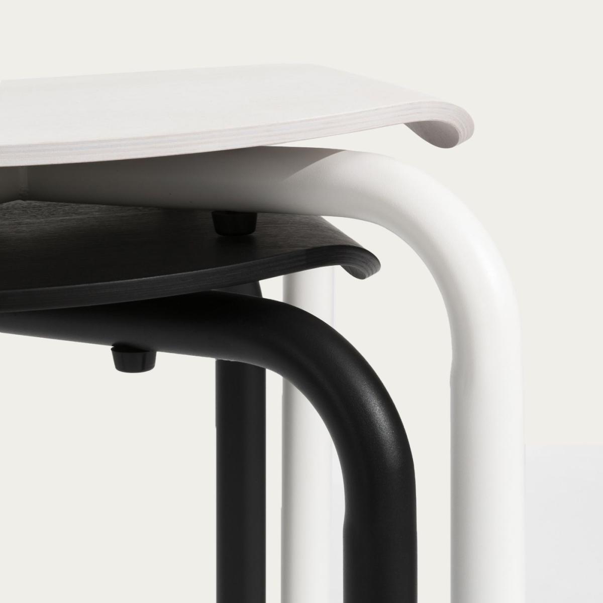 Lacquered Black 32 Chair - 2 – image 4