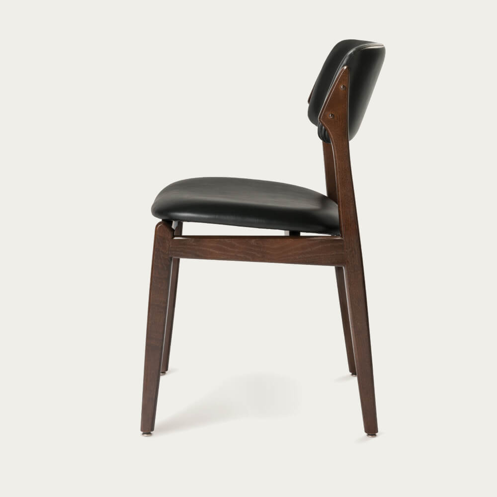 Black/Ash Wood Forma Chair – image 3