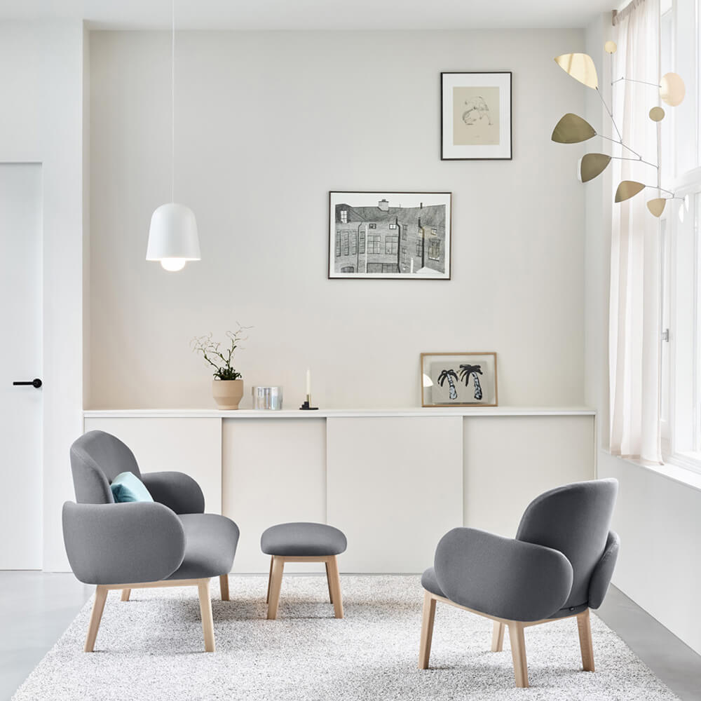Dark Grey Dost Wood Diner Chair – image 2