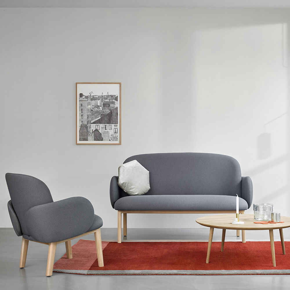 Dark Grey Dost Wood Diner Chair – image 3