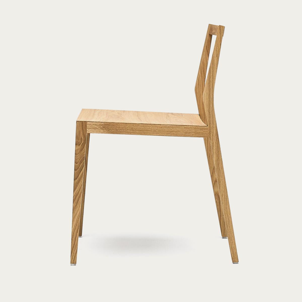 Oak Wood Ghost Chair – image 4