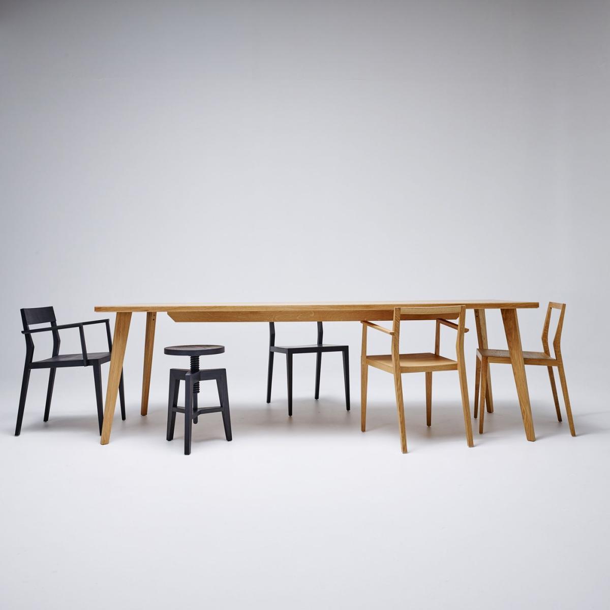Oak Wood Ghost Chair – image 6
