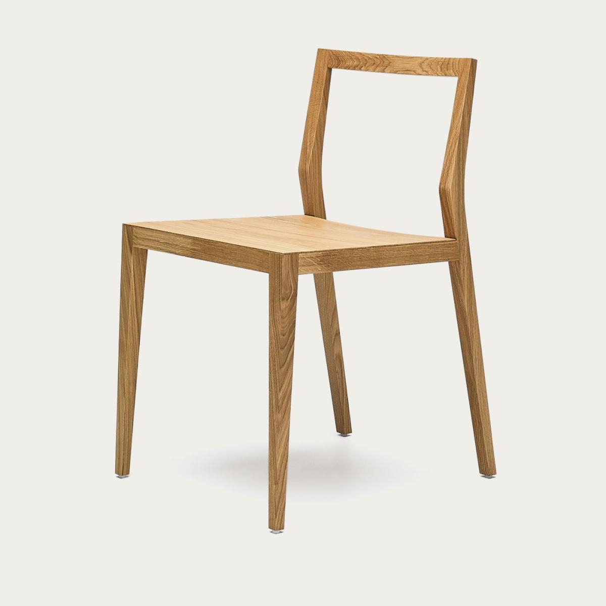 Oak Wood Ghost Chair – image 7