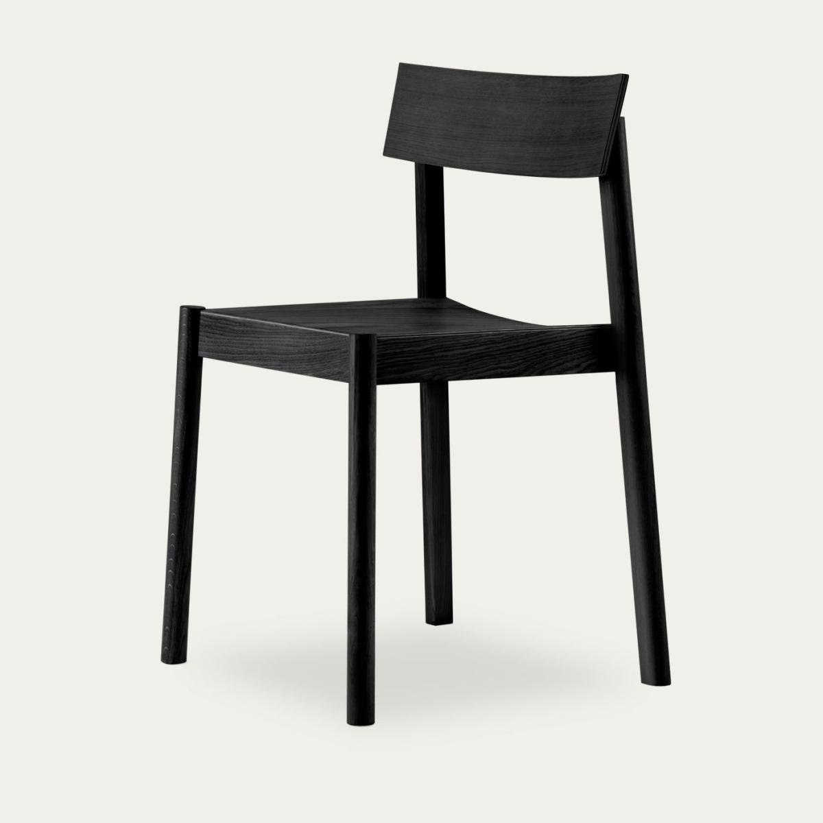 Black Paint Citizen Chair with Rectangular Backrest – image 3