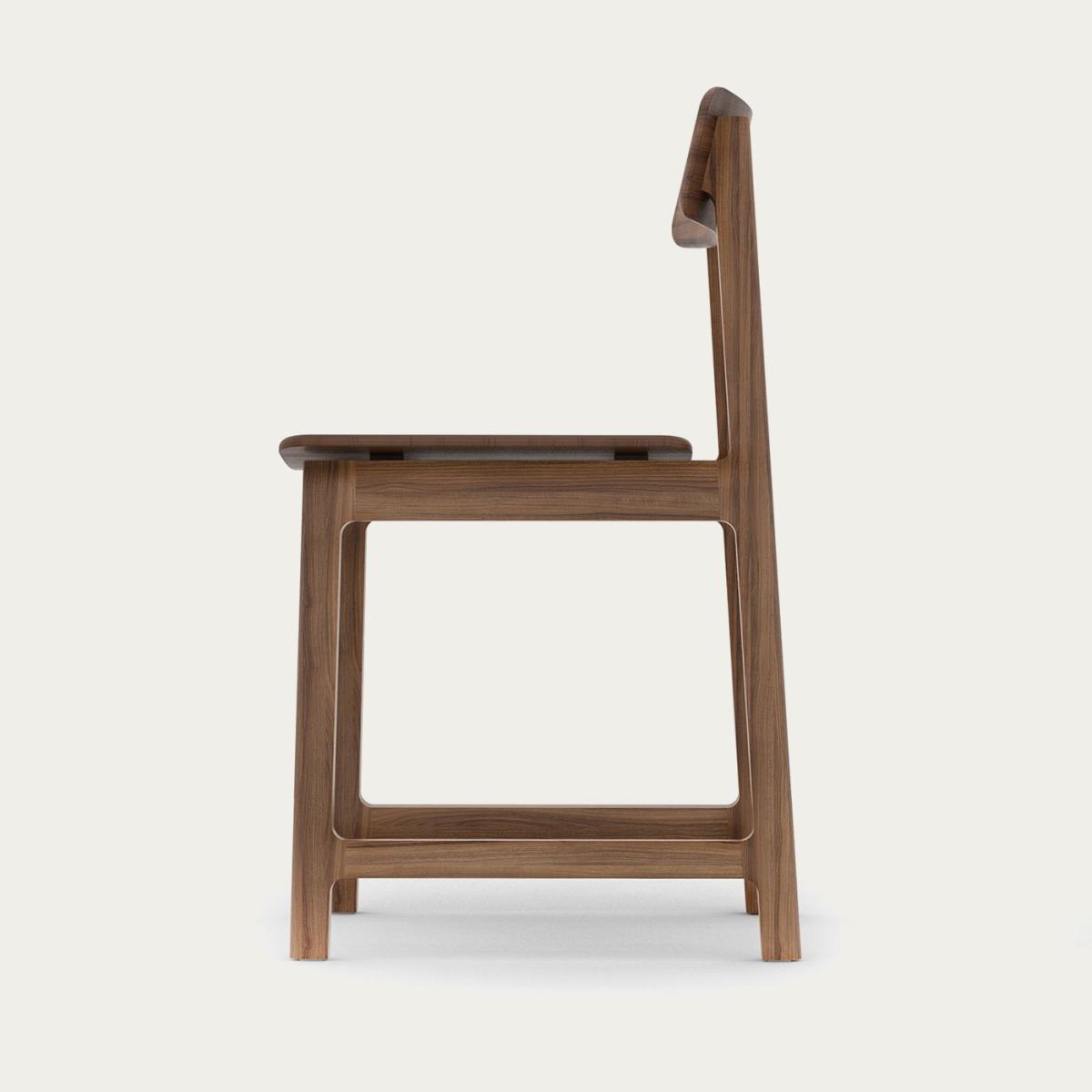 Walnut Frame Chair – image 2