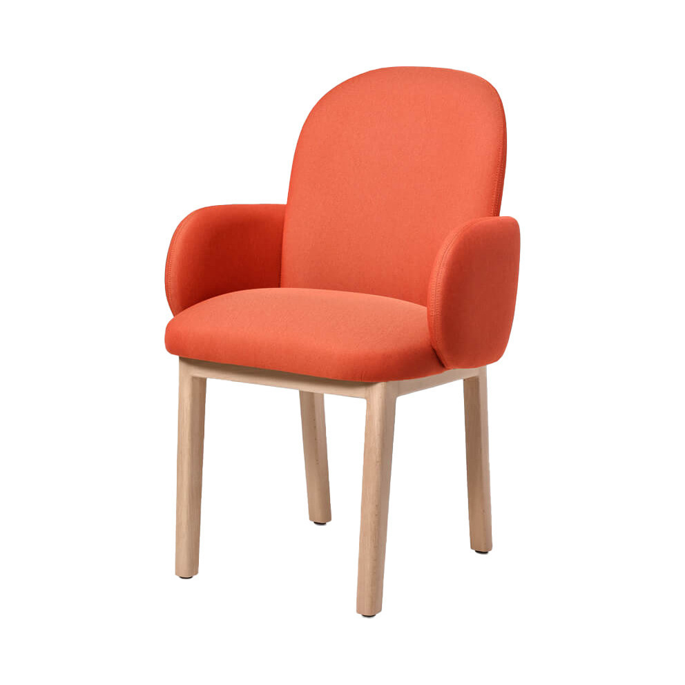 Terracota Dost Wood Diner Chair