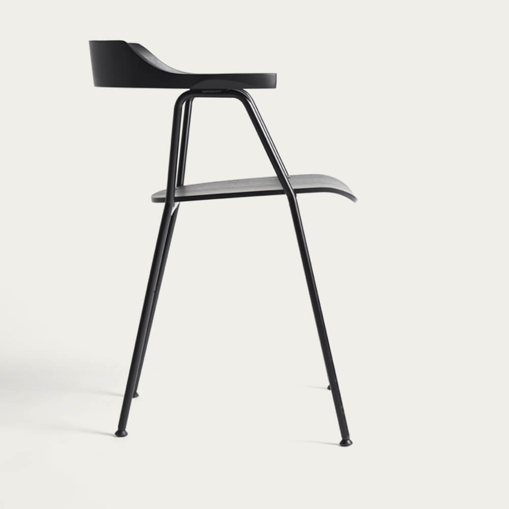 Black 4455 Chair – image 3