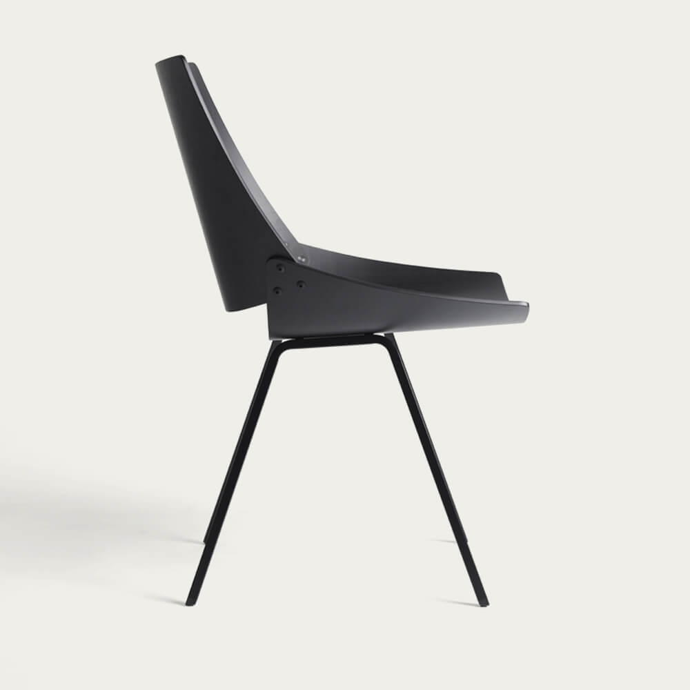 Black Shell Chair – image 4