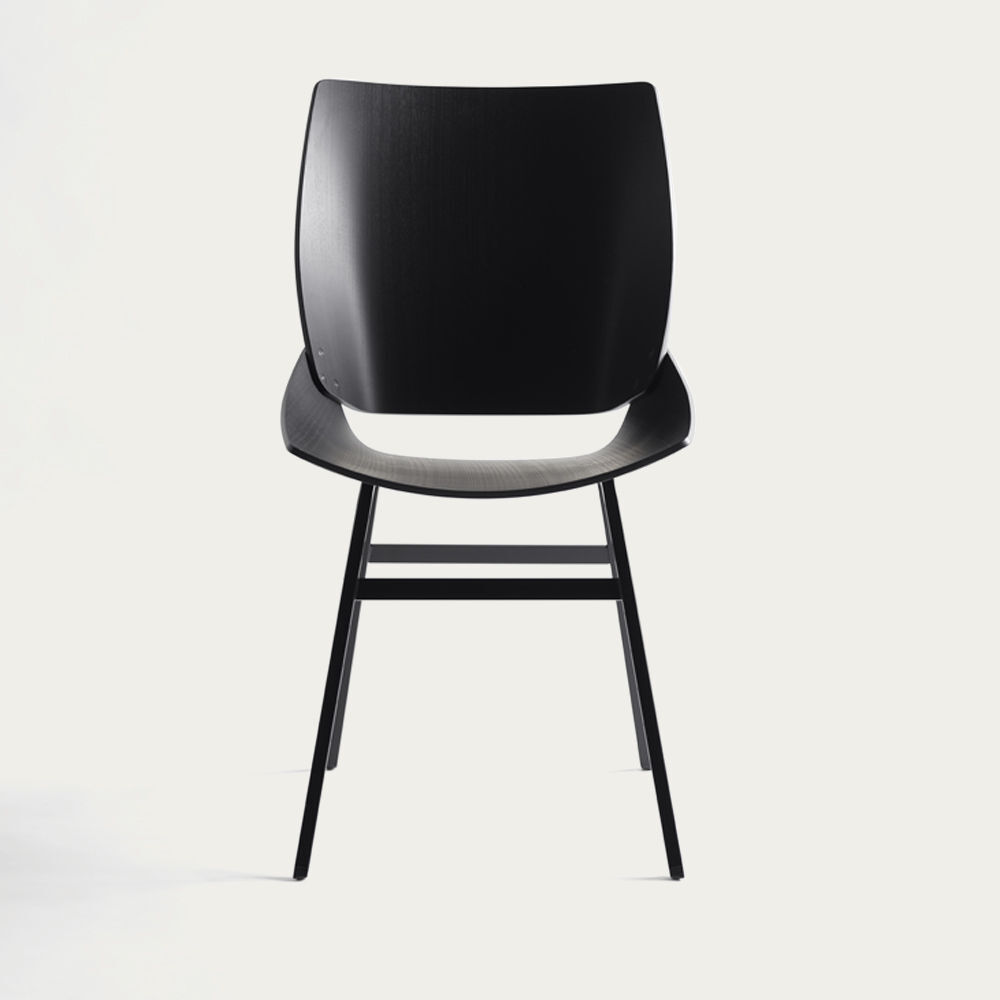 Black Shell Chair – image 2