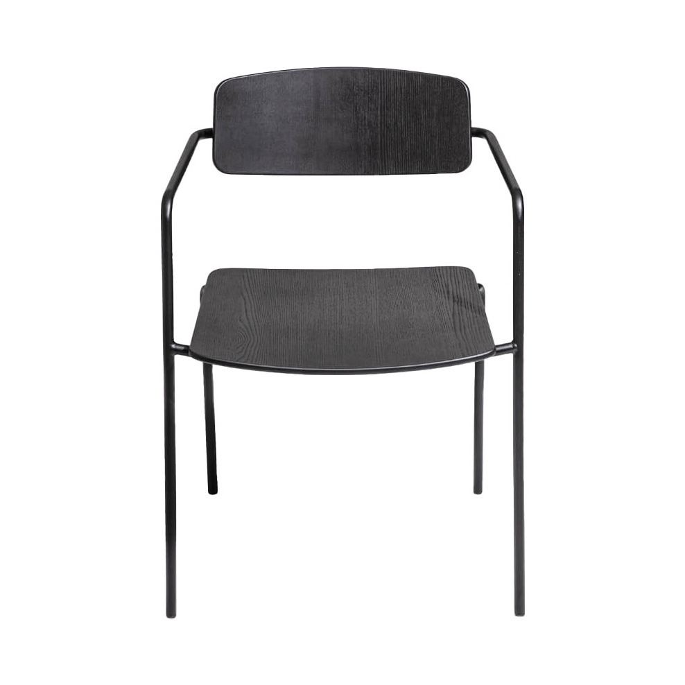 Black Wood Float Chair – image 2