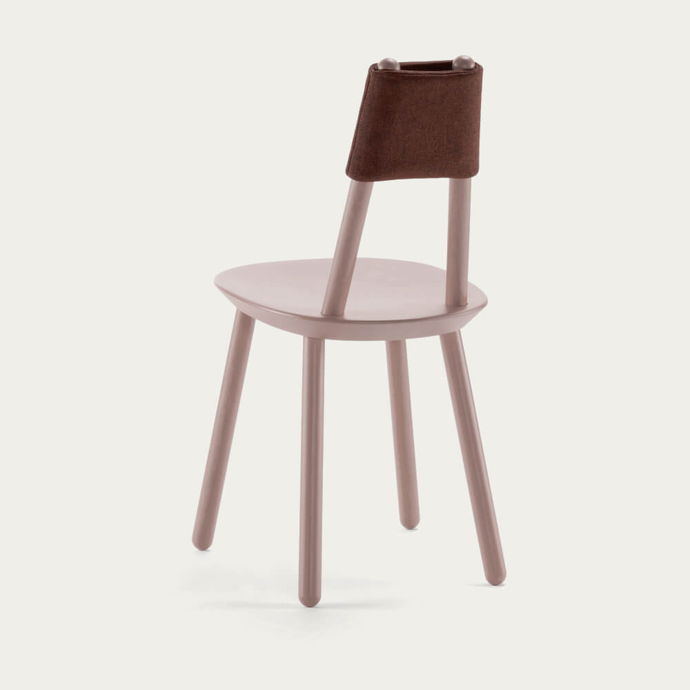 Dusty Pink Naive Chair – image 2
