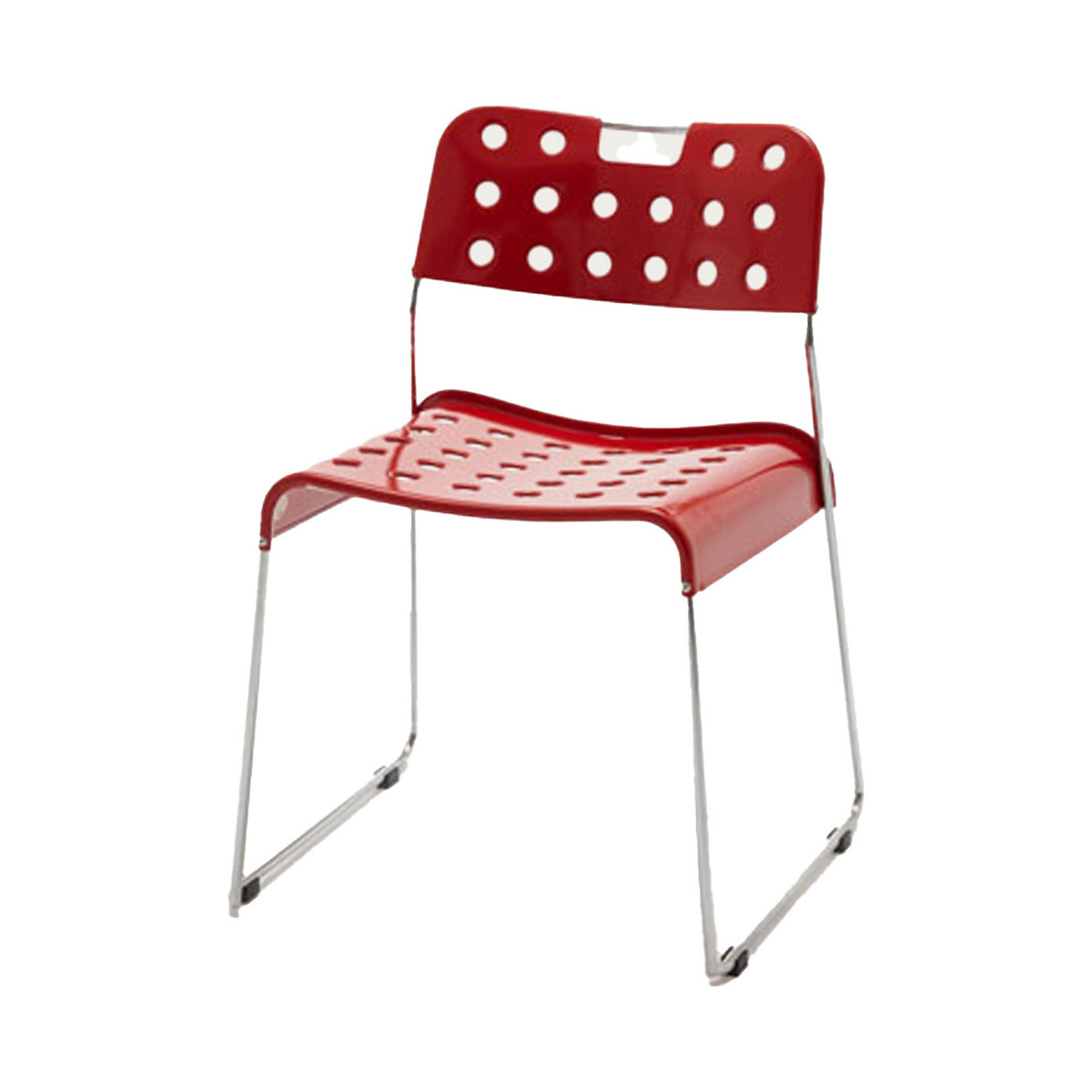 Tomato Red Omkstak Classic Chair – image 1