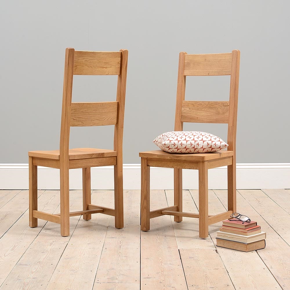 Oakland Ladderback Chair - Wooden Seat Pad – image 6
