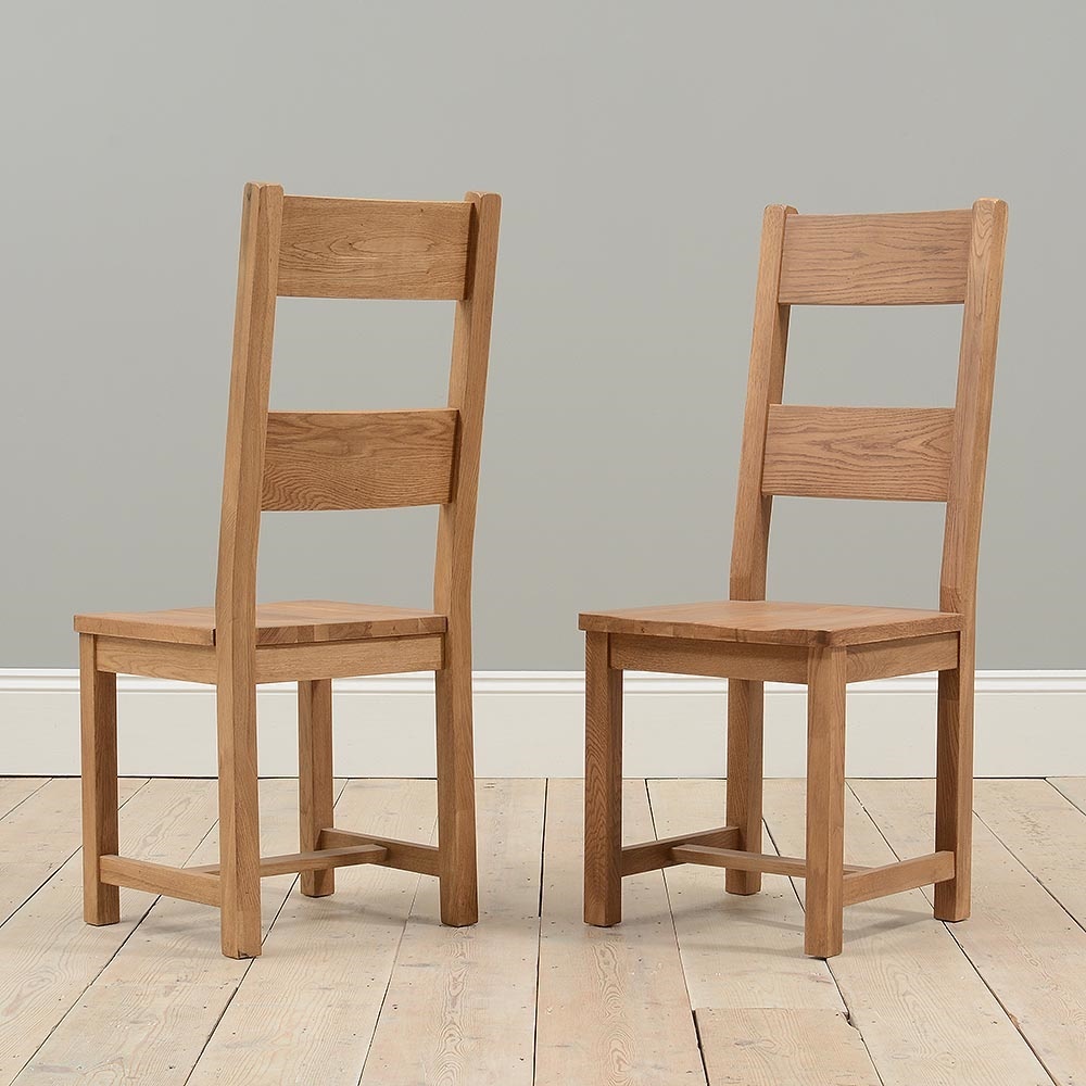 Oakland Ladderback Chair - Wooden Seat Pad – image 7