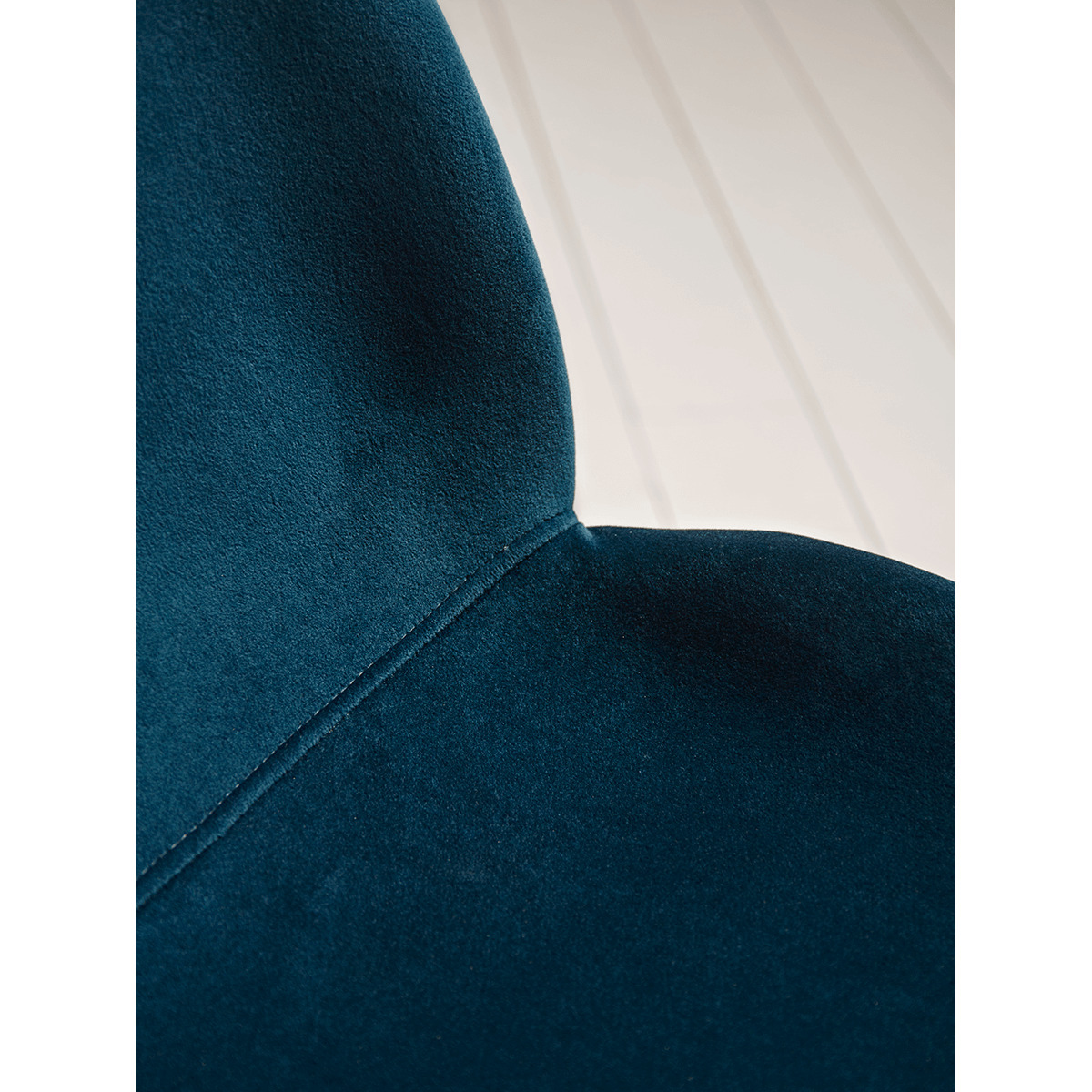 NEW Two Vida Velvet Dining Chairs - Blue – image 3