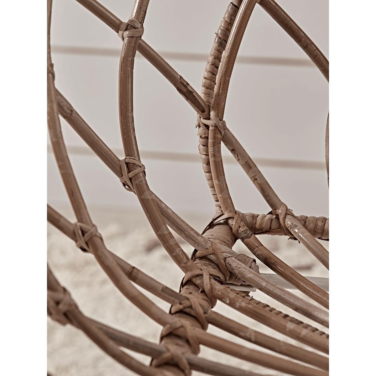 Round Rattan Open Weave Chair – image 5
