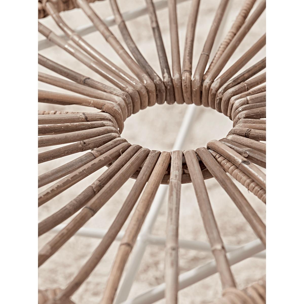 Round Rattan Open Weave Chair – image 6