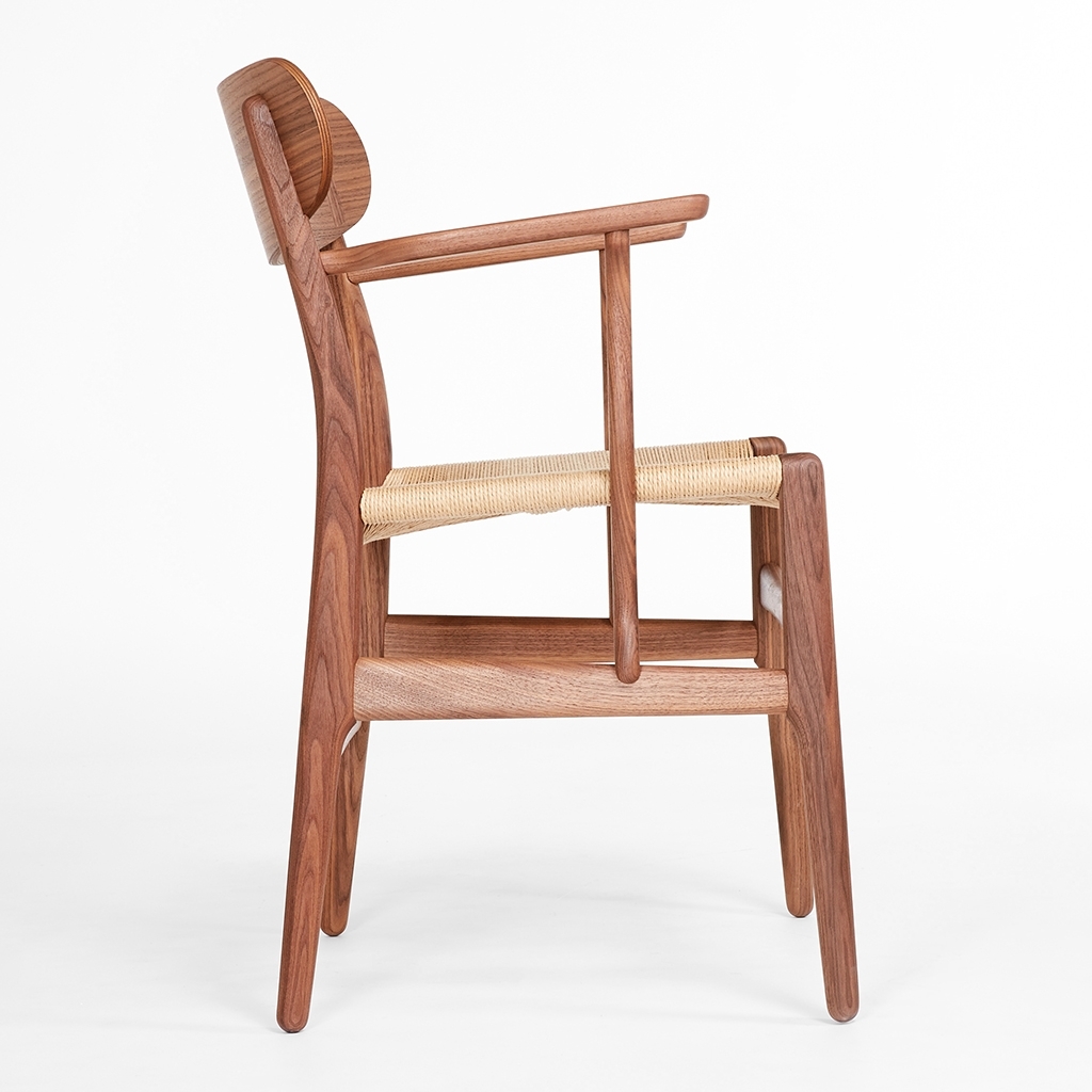 CH26 Chair Oiled Walnut & Natural Paper Cord Seat – image 3