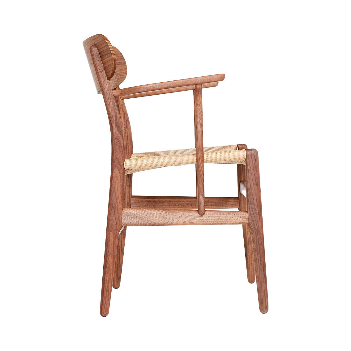 CH26 Chair Oiled Walnut & Natural Paper Cord Seat – image 2