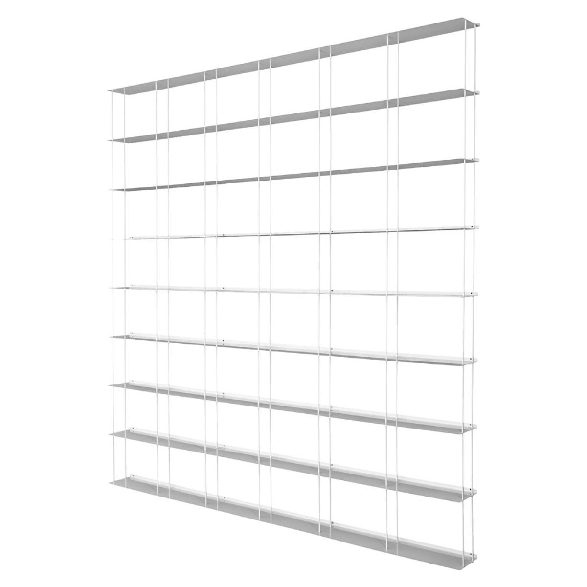 Krossing Shelving Unit Black Medium 200 x 200cm By Kriptonite – image 4