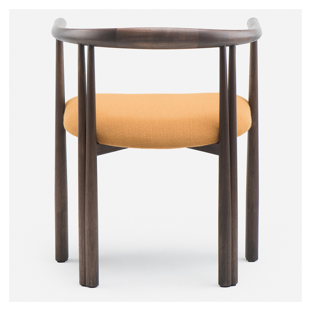 056 Elliot Dining Chair in Black Oiled Walnut – image 2