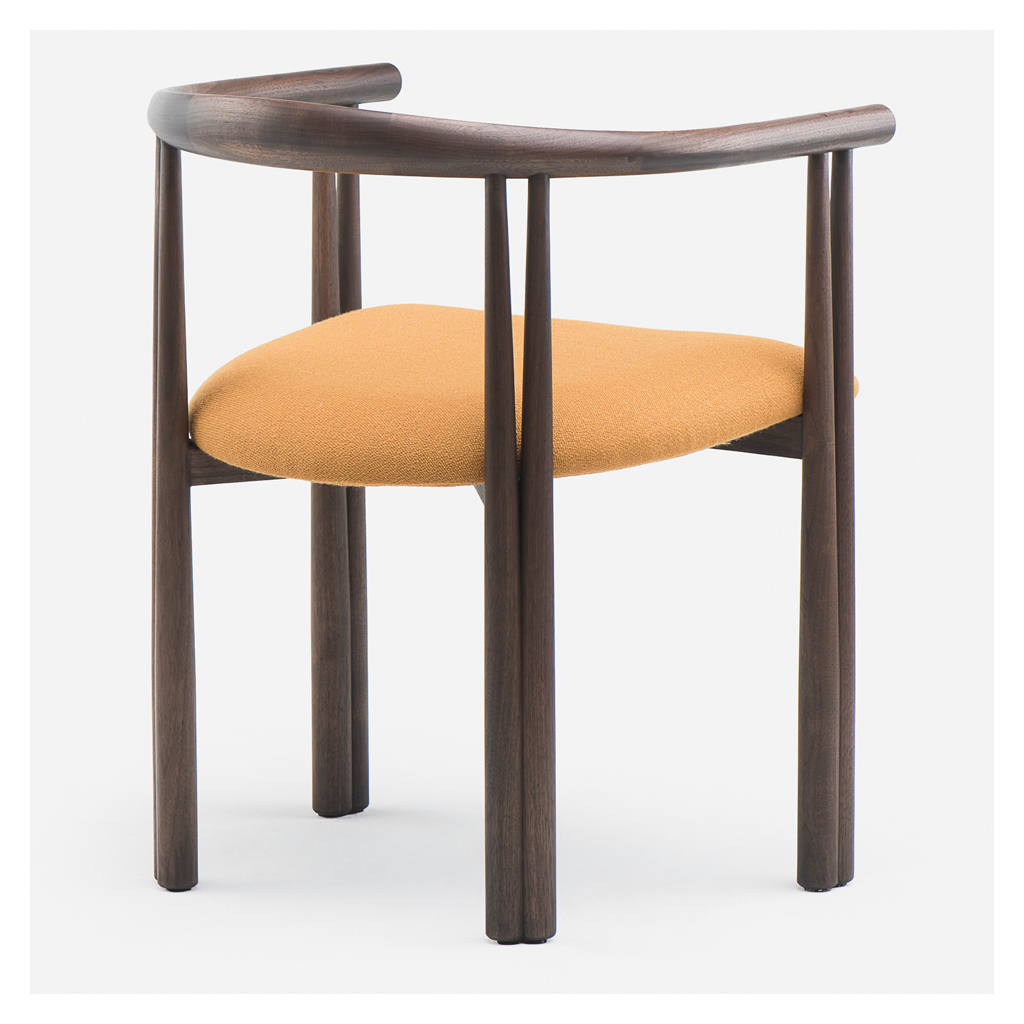 056 Elliot Dining Chair in Black Oiled Walnut – image 3