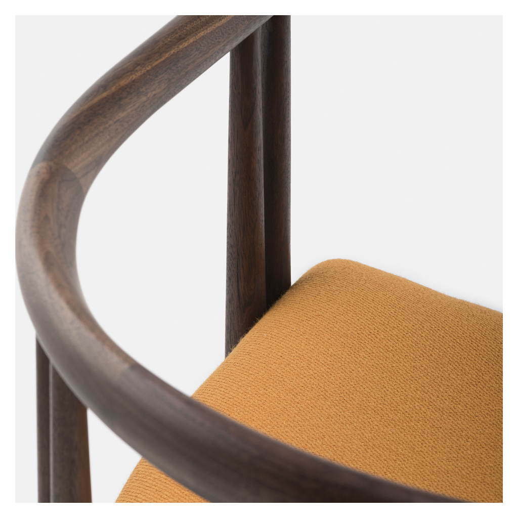 056 Elliot Dining Chair in Black Oiled Walnut – image 6