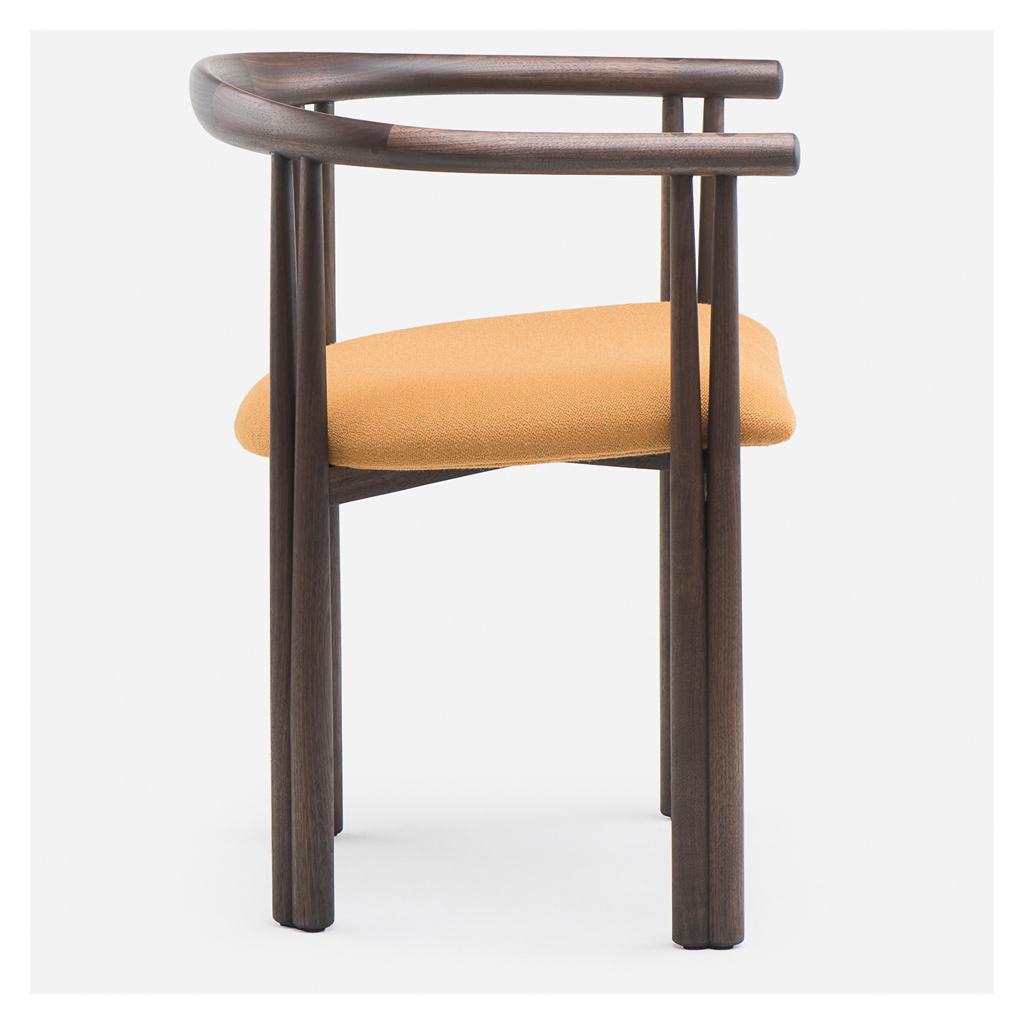 056 Elliot Dining Chair in Black Oiled Walnut – image 8