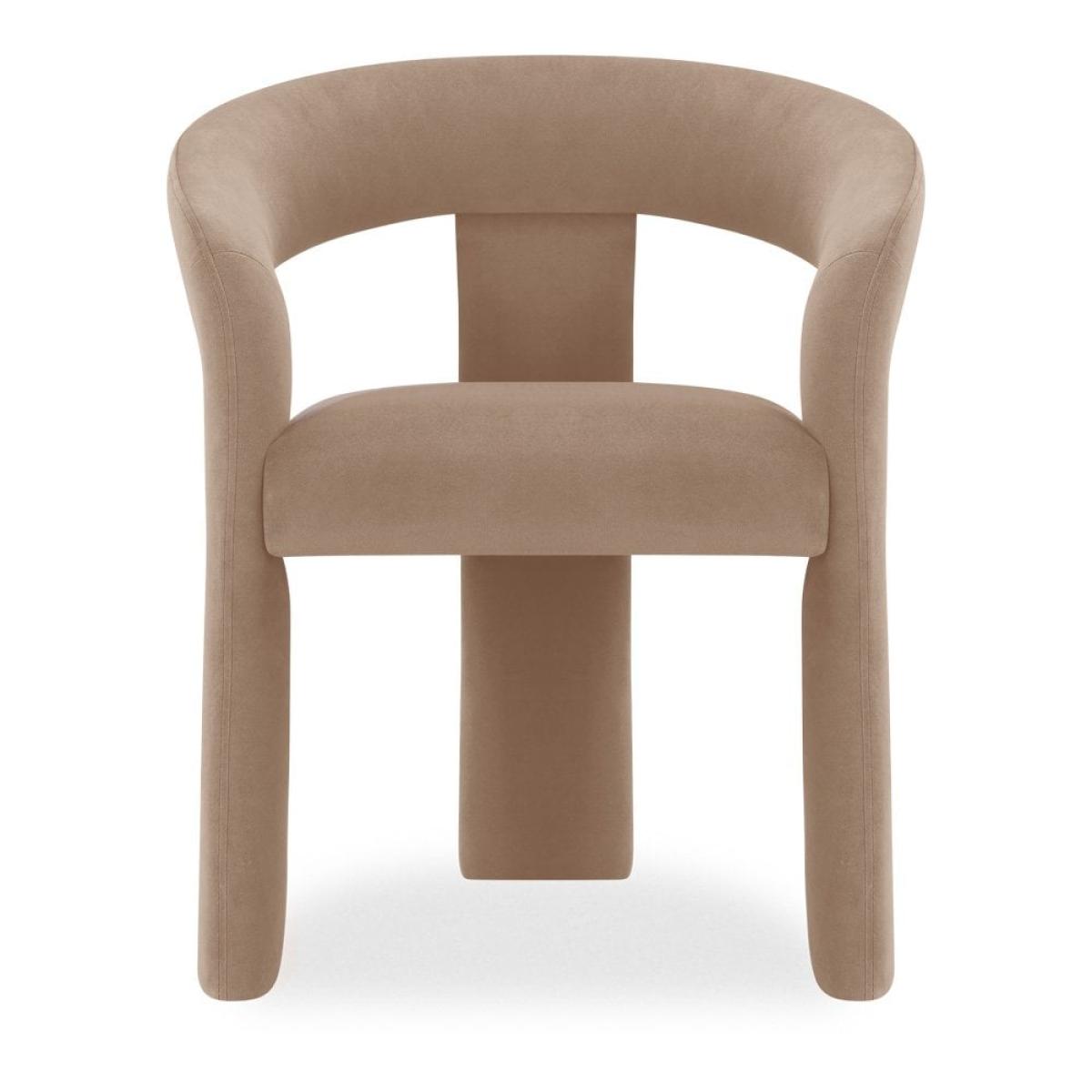 £34 Off Bellamy Carver Dining Chair, Taupe Sustainable Velvet – image 4
