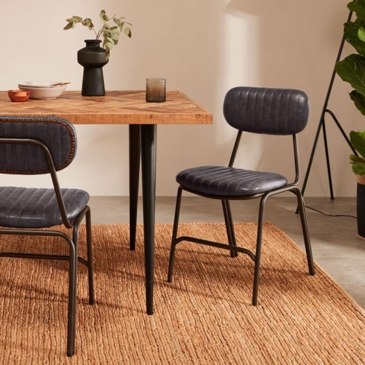 Boston Dining Chair, Dark Grey – image 2