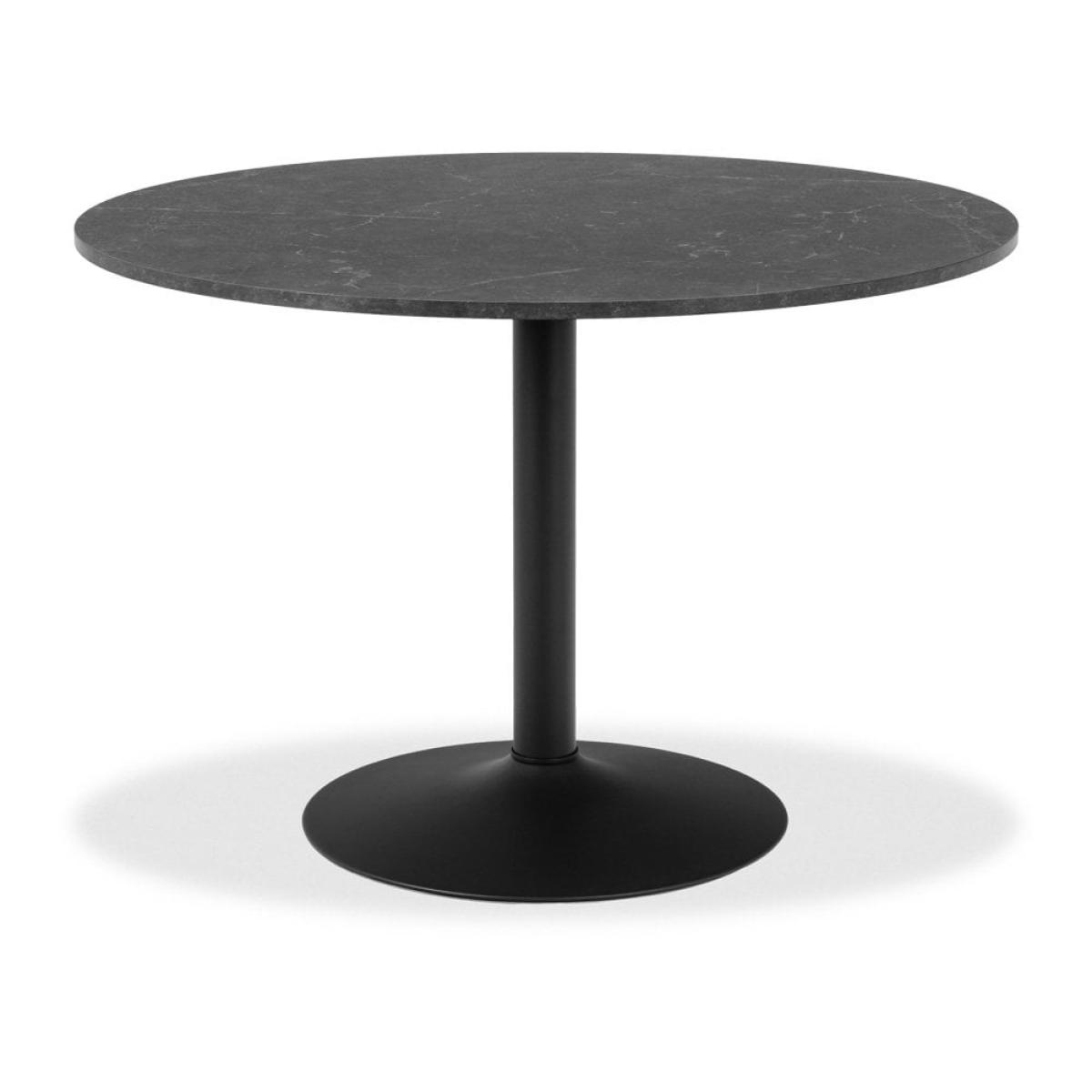 £260 Off Ibiza & Presley 4 Chairs Dining Set, Black & Speckled Stone Sustainable Boucle – image 8