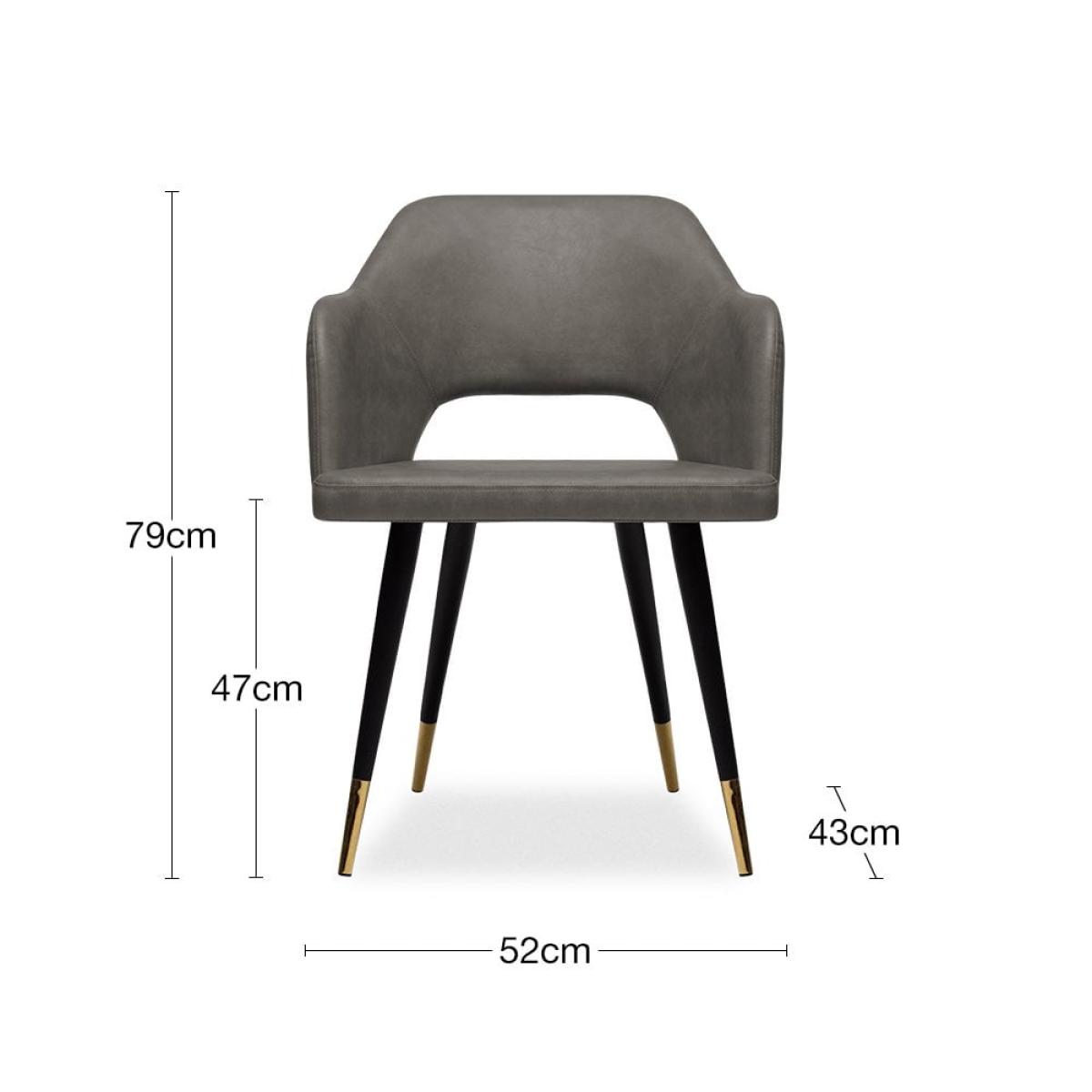 £20  Off   Raven Carver Dining Chair, Grey – image 8