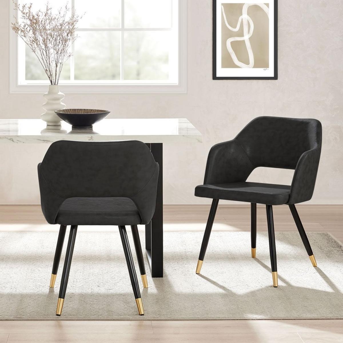 £30  Off   Raven Carver Dining Chair, Black – image 2