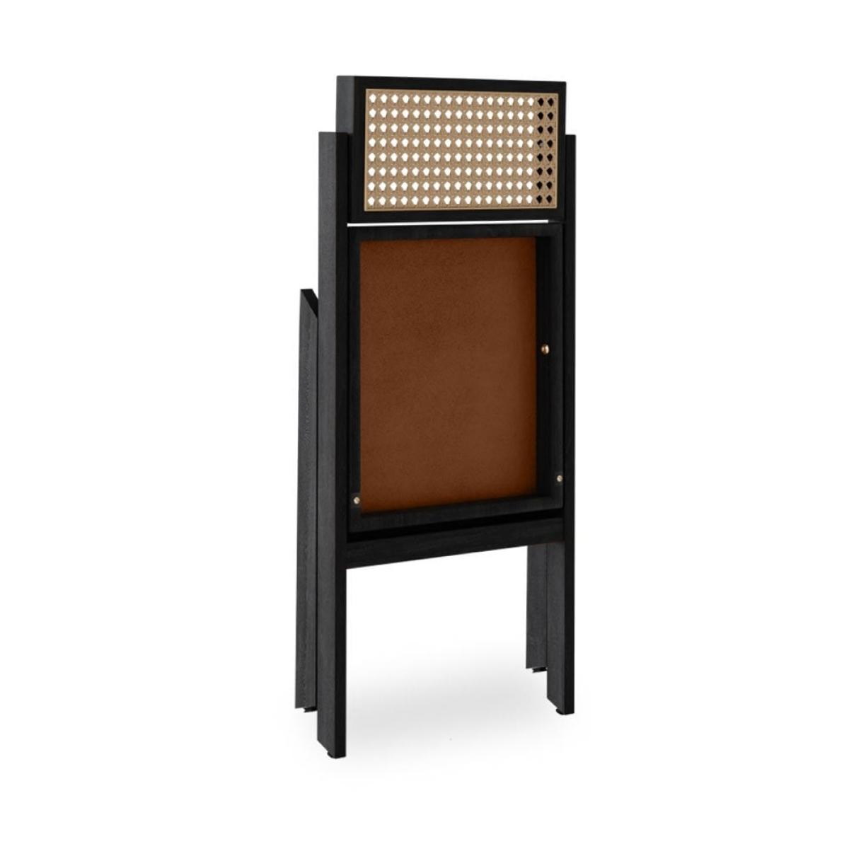 £10 Off Palmer Wooden Folding Dining Chair, Tan & Black – image 7