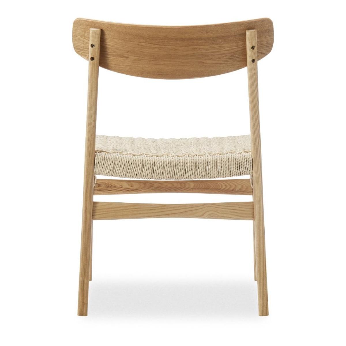 Benedict Dining Chair, Natural Colour: White – image 6